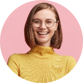 Girl with smile